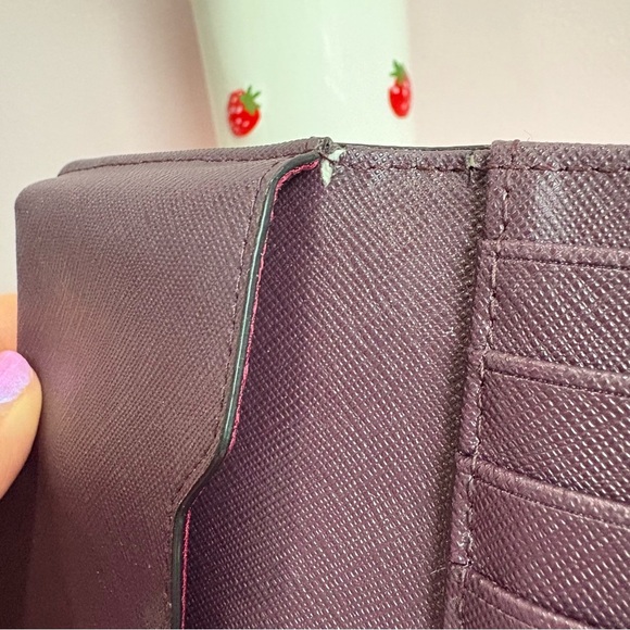 Kate Spade Purple Wristlet Clutch - Picture 10 of 13